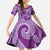 Hawaii Violet Hibiscus Pikake Lei Family Matching Puletasi and Hawaiian Shirt - Polynesian Pride