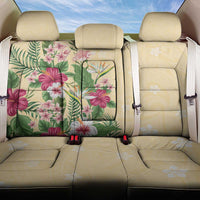 Hawaii Tropical Flowers Back Car Seat Cover Polynesian Tattoo Buttermilk LT05 One Size Beige - Polynesian Pride