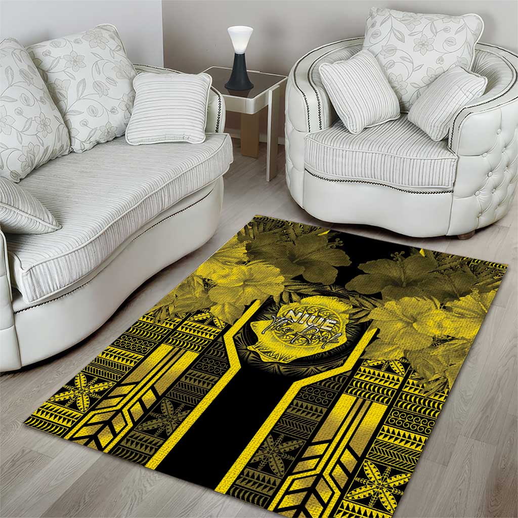 Niue The Rock Area Rug The Island Of The Uga LT05 - Polynesian Pride