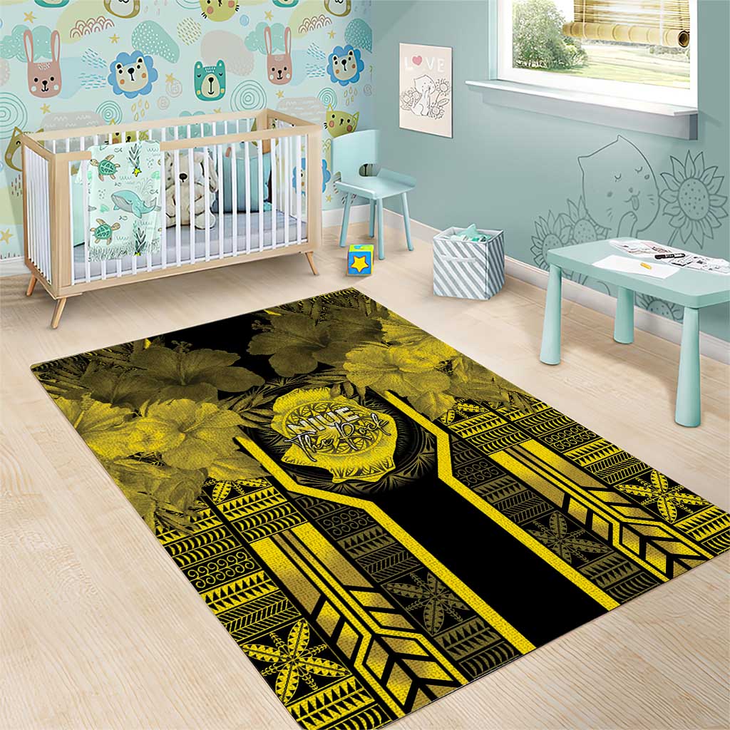 Niue The Rock Area Rug The Island Of The Uga LT05 - Polynesian Pride