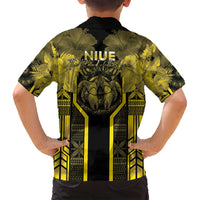 Niue The Rock Family Matching Puletasi and Hawaiian Shirt The Island Of The Uga LT05 - Polynesian Pride