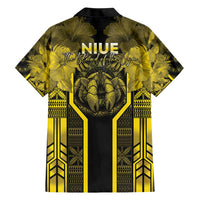 Niue The Rock Family Matching Short Sleeve Bodycon Dress and Hawaiian Shirt The Island Of The Uga LT05 - Polynesian Pride