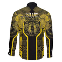 Niue The Rock Family Matching Short Sleeve Bodycon Dress and Hawaiian Shirt The Island Of The Uga LT05 - Polynesian Pride