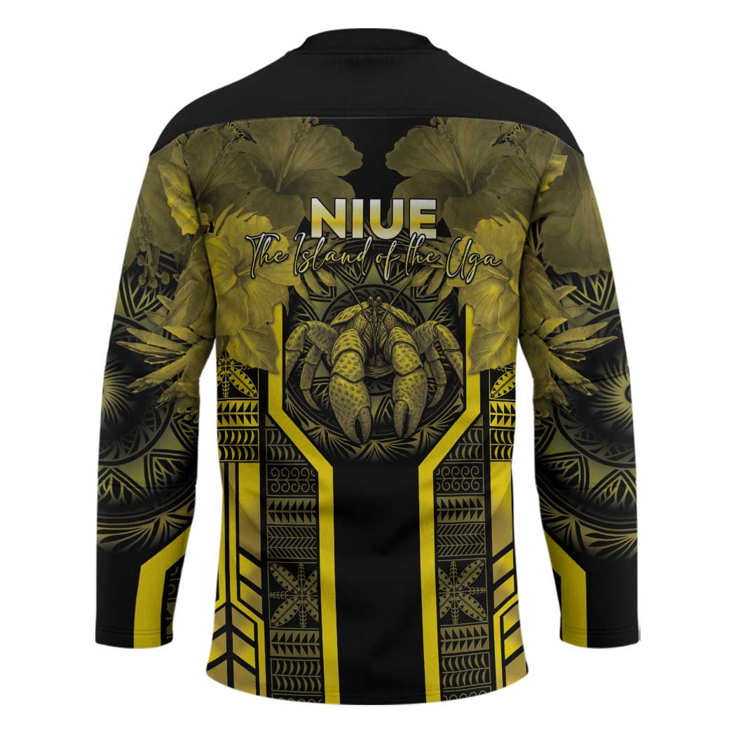 Niue The Rock Hockey Jersey The Island Of The Uga - Polynesian Pride