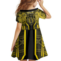 Niue The Rock Kid Short Sleeve Dress The Island Of The Uga - Polynesian Pride