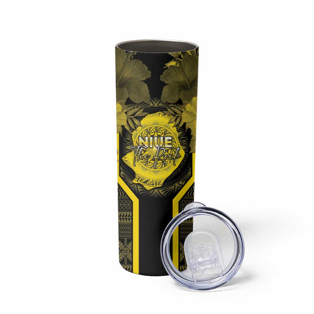 Niue The Rock Skinny Tumbler The Island Of The Uga - Polynesian Pride