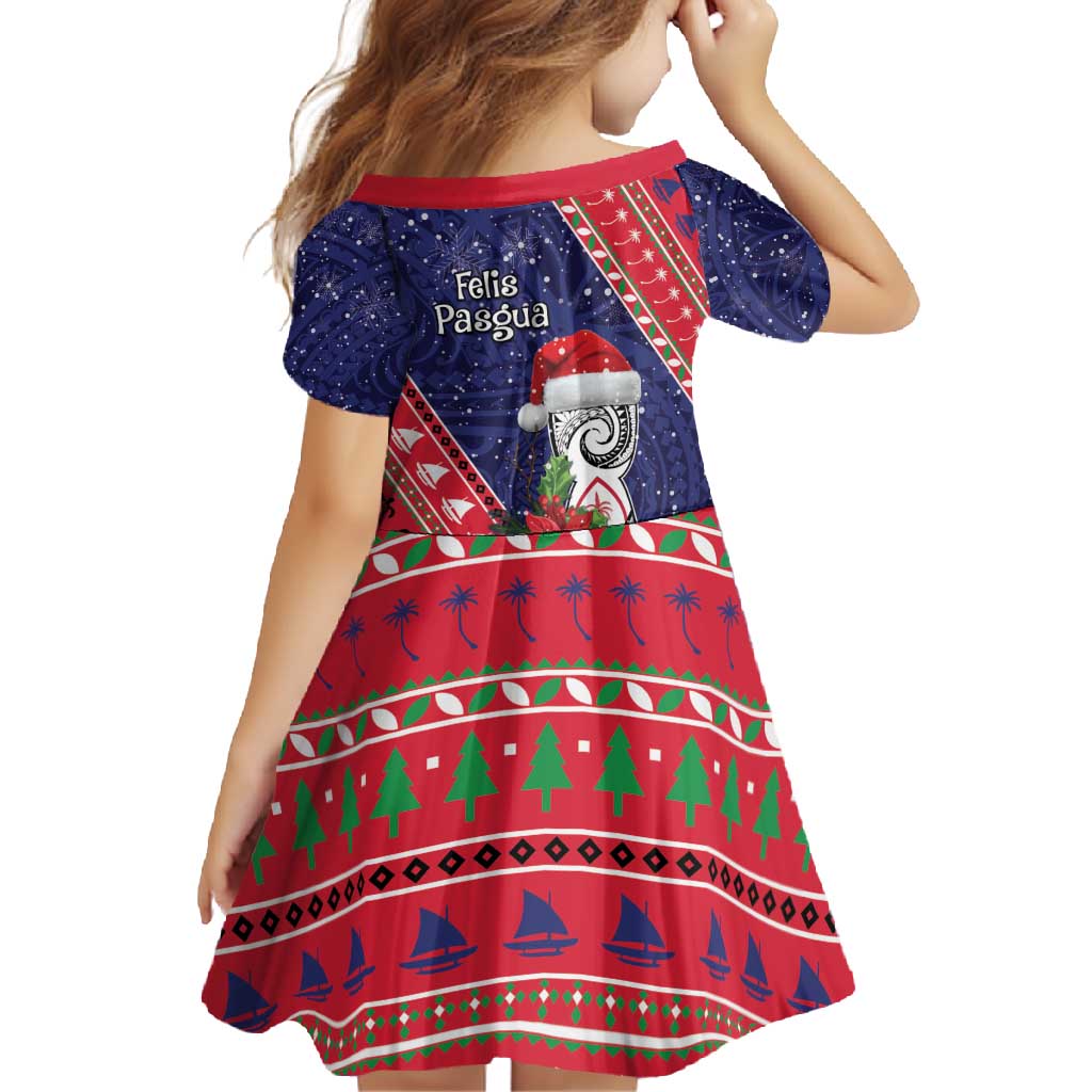 Guam Christmas Family Matching Off Shoulder Maxi Dress and Hawaiian Shirt Felis Nabidat Guaman Seal With Poinsettia LT05 - Polynesian Pride