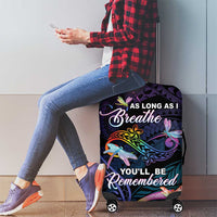Polynesia Memorial Luggage Cover Always Remembered Dragonfly Polynesian Style LT05 - Polynesian Pride