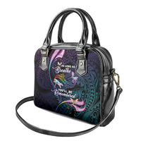 Polynesia Memorial Shoulder Handbag Always Remembered Dragonfly Polynesian Style LT05 - Polynesian Pride