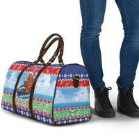 New Zealand Christmas Travel Bag Funny Jet Ride Kiwi Xmas - Polynesian Pride
