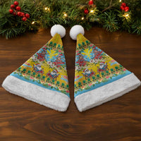 Hawaii Christmas Santa Hat Mele Kalikimaka Tropical Vibes - Polynesian Pride