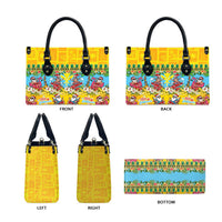 Hawaii Christmas Leather Bag Mele Kalikimaka Tropical Vibes - Polynesian Pride