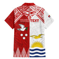 Personalised Tonga And Kiribati Family Matching Mermaid Dress and Hawaiian Shirt Coat Of Arms Polynesian Pattern LT05 - Polynesian Pride