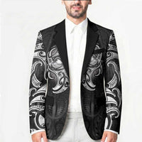 New Zealand Matariki Blazer Maori Moko Black Galaxy