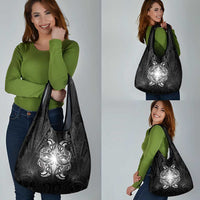New Zealand Matariki Grocery Bag Maori Moko Black Galaxy