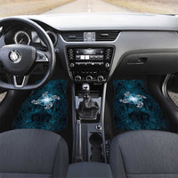New Zealand Matariki Waita Car Mats Maori Moko Dark Blue Galaxy