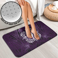 New Zealand Matariki Waipunarangi Bathroom Set Maori Moko Purple Galaxy