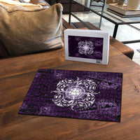 New Zealand Matariki Waipunarangi Puzzle Maori Moko Purple Galaxy