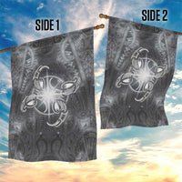 New Zealand Matariki Ururangi Garden Flag Maori Moko Grey Galaxy