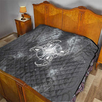 New Zealand Matariki Ururangi Quilt Maori Moko Grey Galaxy LT05 - Polynesian Pride