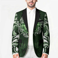 New Zealand Matariki Tupuarangi Blazer Maori Moko Green Galaxy