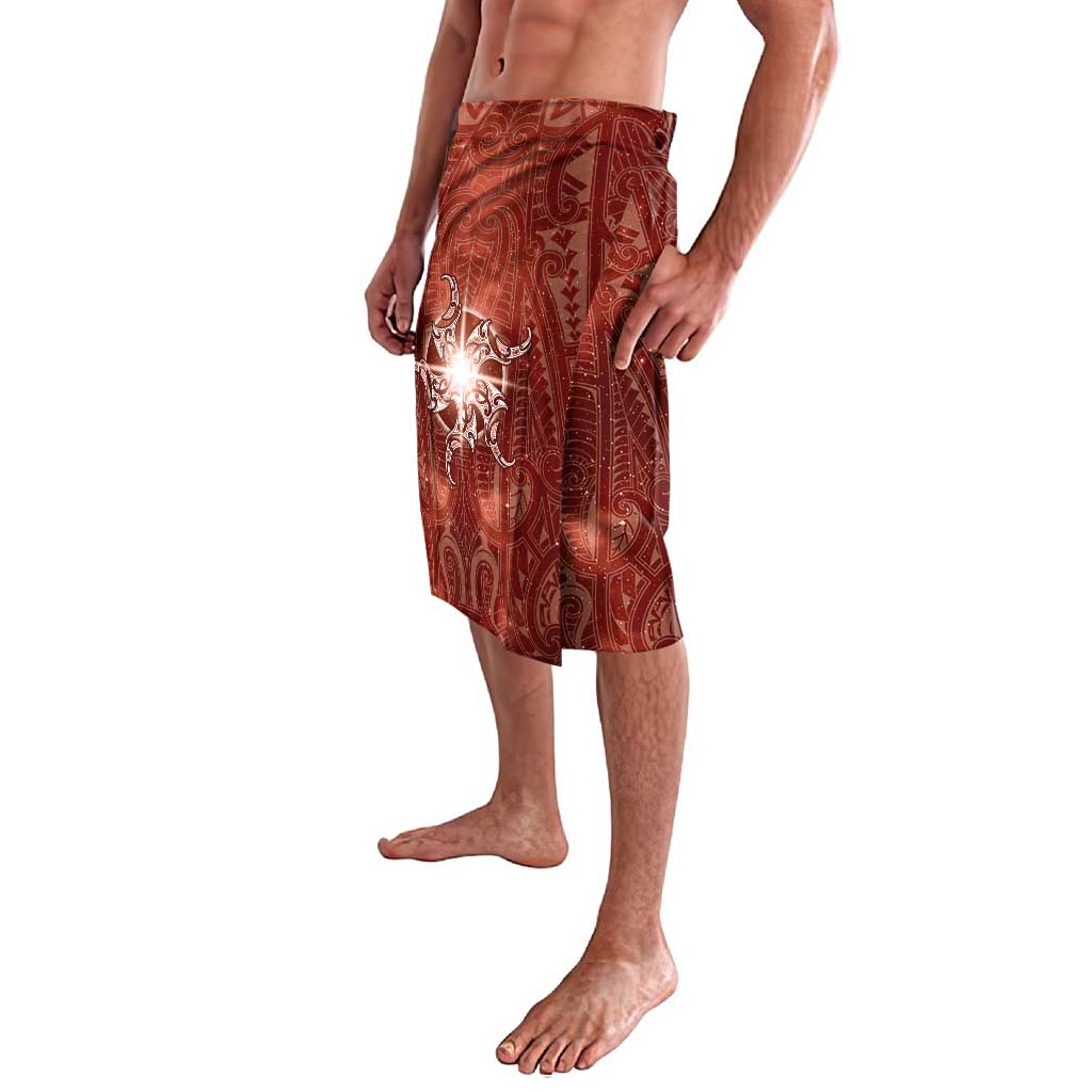 New Zealand Matariki Pohutukawa Lavalava Maori Moko Red Galaxy