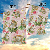 Hawaii Guinea Hula Pig Garden Flag Funny Tropical Style