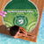 Ballantine Memorial School Beach Blanket With Fijian Tapa Pattern