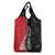 New Zealand Aotearoa Grocery Bag Kiwi Fern Maori Pattern Red Version