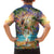 Aloha Hawaii Family Matching Long Sleeve Bodycon Dress and Hawaiian Shirt Hula Martini Tropical Vibes - Polynesian Pride