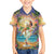 Aloha Hawaii Family Matching Puletasi and Hawaiian Shirt Hula Martini Tropical Vibes - Polynesian Pride