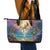 Aloha Hawaii Leather Tote Bag Hula Martini Tropical Vibes - Polynesian Pride