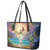 Aloha Hawaii Leather Tote Bag Hula Martini Tropical Vibes - Polynesian Pride