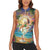 Aloha Hawaii Women Sleeveless Polo Shirt Hula Martini Tropical Vibes - Polynesian Pride
