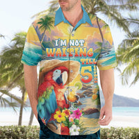 Hawaii Parrot Hawaiian Shirt Im Not Waiting Till 5 Oclock