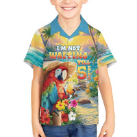 Hawaii Parrot Hawaiian Shirt Im Not Waiting Till 5 Oclock