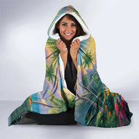 Hawaii Parrot Hooded Blanket Im Not Waiting Till 5 Oclock