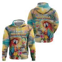 Hawaii Parrot Hoodie Im Not Waiting Till 5 Oclock