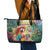 Hawaii Parrot Leather Tote Bag Im Not Waiting Till 5 Oclock - Polynesian Pride