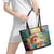 Hawaii Parrot Leather Tote Bag Im Not Waiting Till 5 Oclock - Polynesian Pride