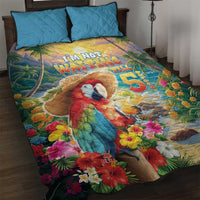 Hawaii Parrot Quilt Bed Set Im Not Waiting Till 5 Oclock