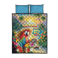 Hawaii Parrot Quilt Bed Set Im Not Waiting Till 5 Oclock