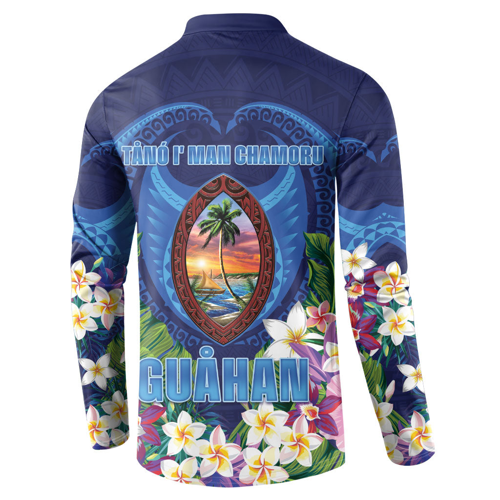 Guam Liberation Day Button Sweatshirt Pas Para I Chamoru