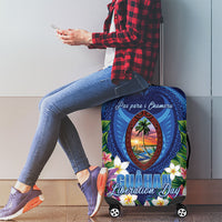 Guam Liberation Day Luggage Cover Pas Para I Chamoru