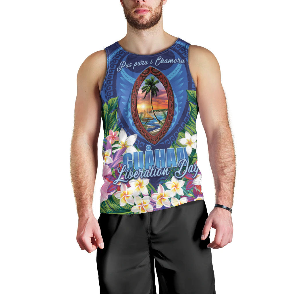 Guam Liberation Day Men Tank Top Pas Para I Chamoru