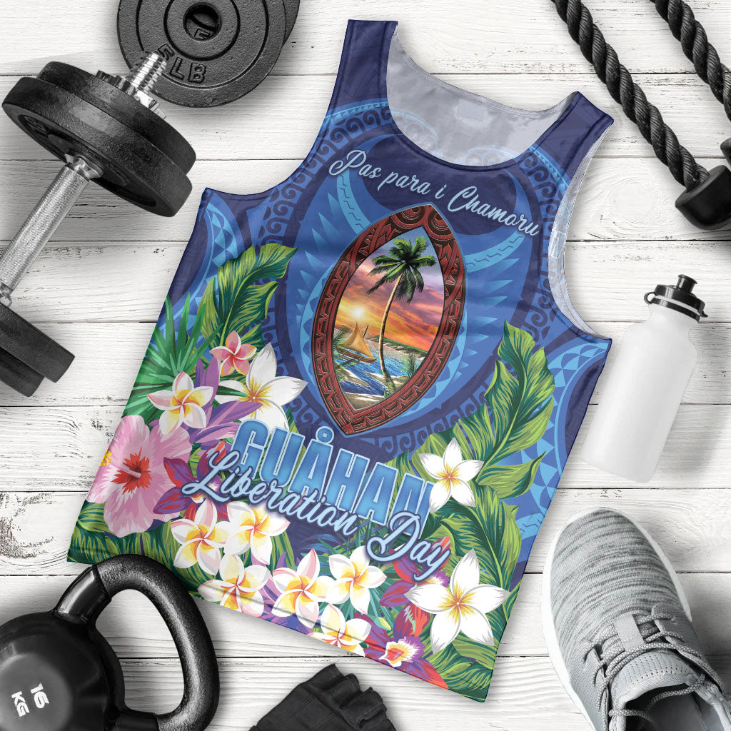 Guam Liberation Day Men Tank Top Pas Para I Chamoru