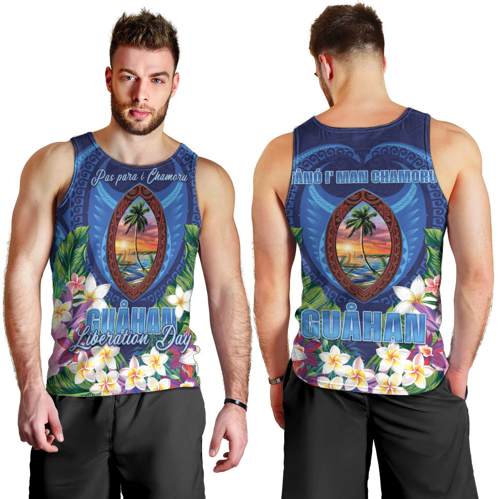 Guam Liberation Day Men Tank Top Pas Para I Chamoru