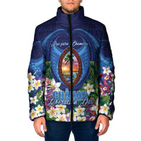 Guam Liberation Day Padded Jacket Pas Para I Chamoru