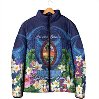 Guam Liberation Day Padded Jacket Pas Para I Chamoru