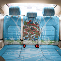 New Zealand Birds Christmas Back Car Seat Cover Pohutukawa Xmas Tree